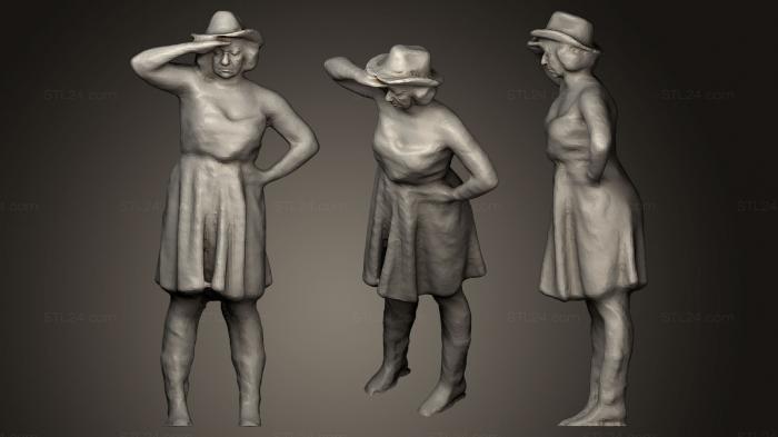 Figurines of people (Why you39re small, STKH_0153) 3D models for cnc